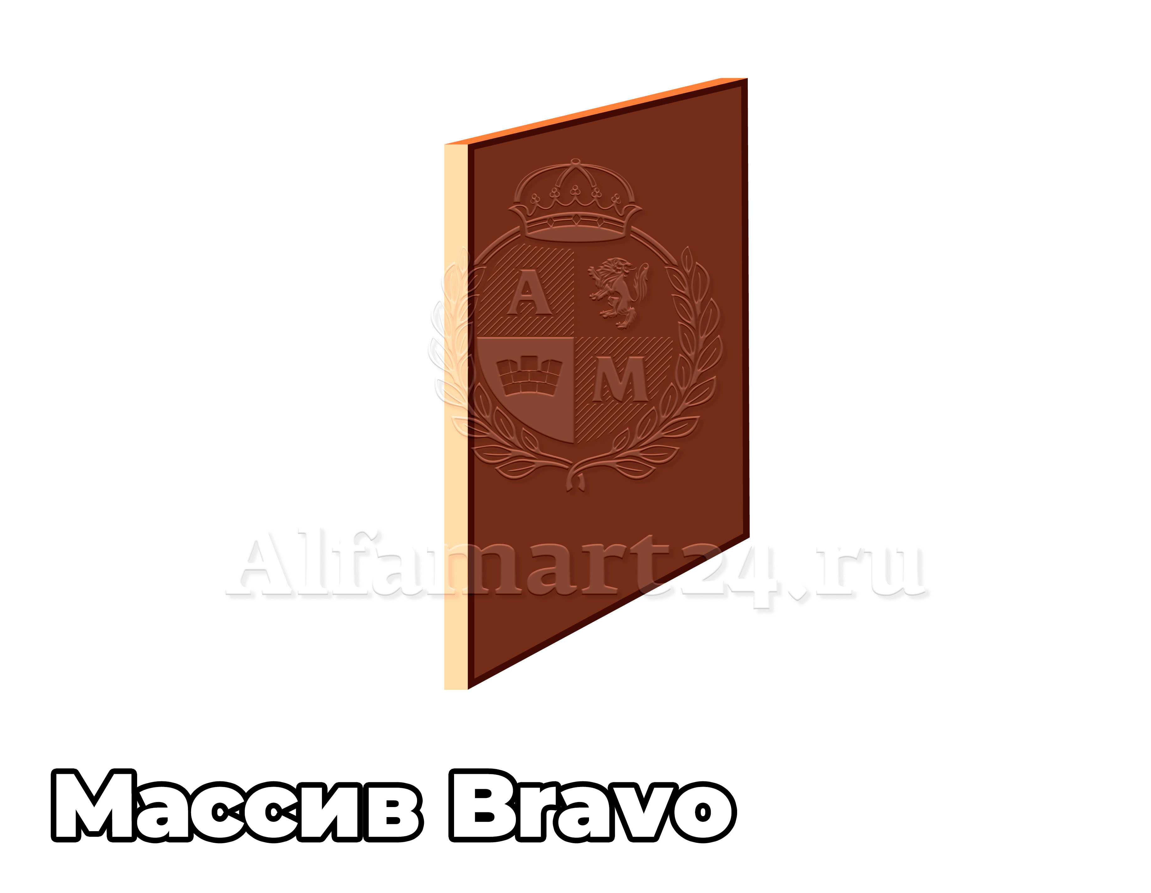 Доборный элемент Bravo Массив 2050x110x16 (В цвет двери) - 1 штука