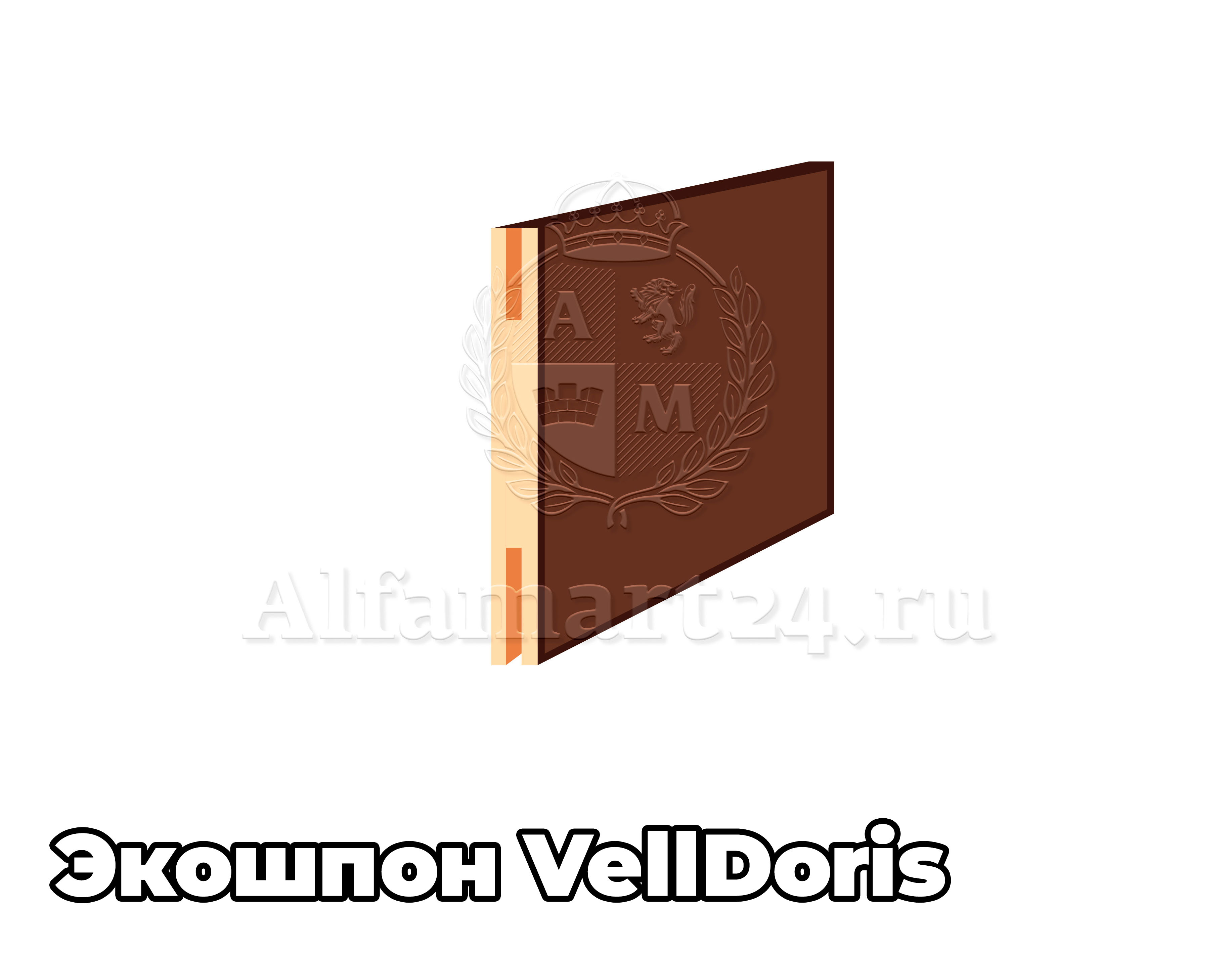 Доборный элемент Velldoris экошпон (Т) 100х8х2150 мм ( В цвет двери ) - 1 штука
