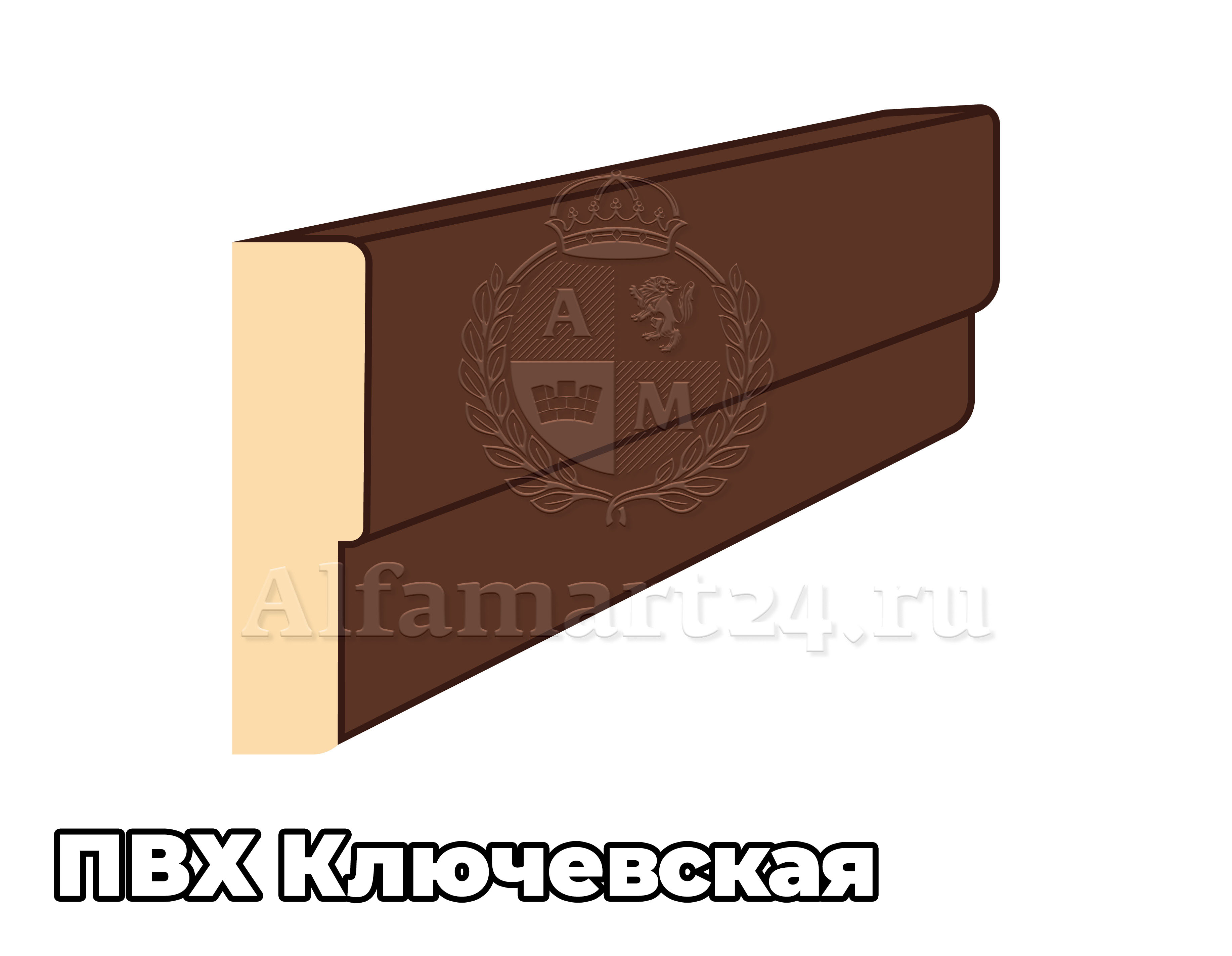 Коробка Ключевская 30х70х2200 (В цвет двери) - 1 штука