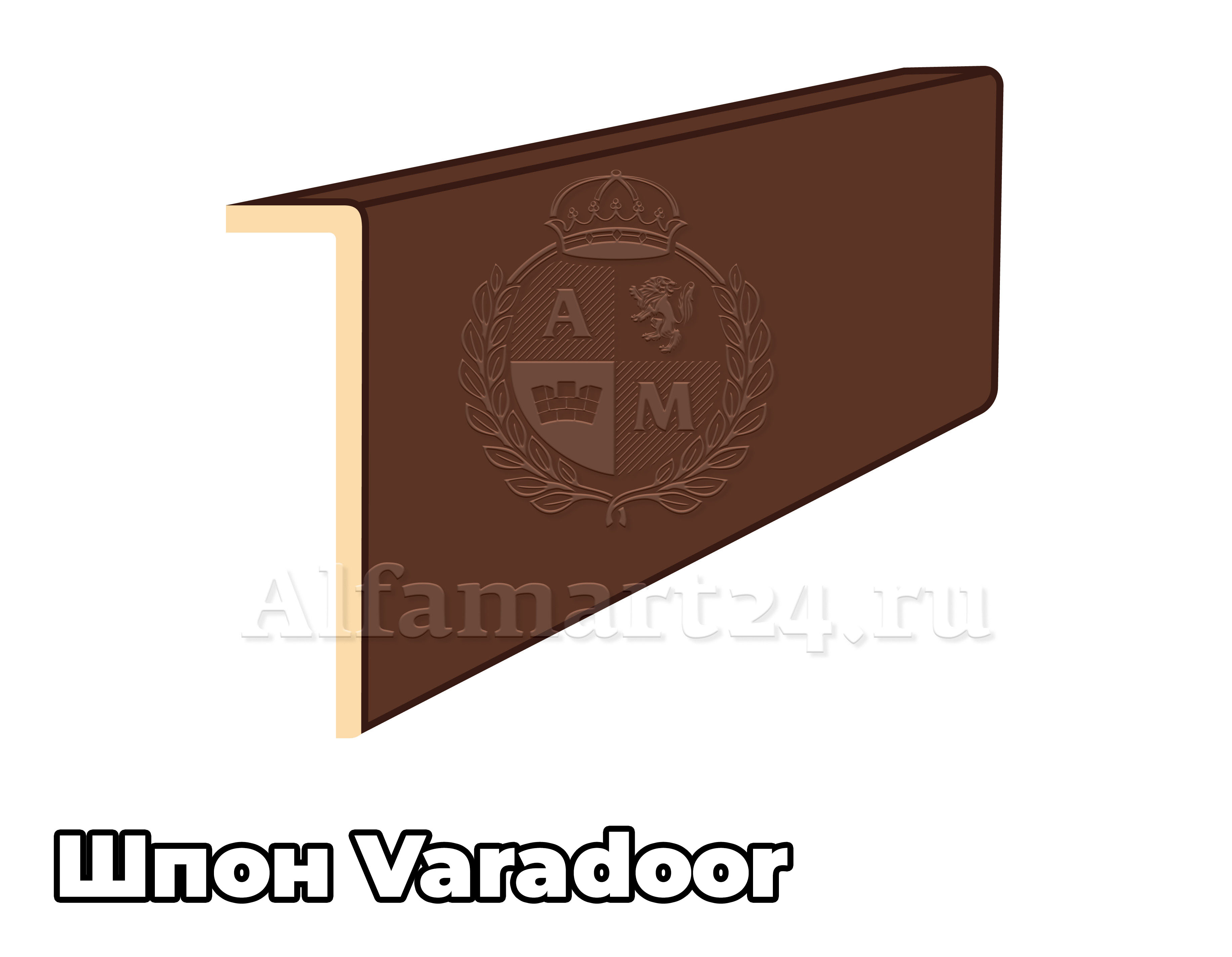 Наличник Varadoor (Т) (В цвет двери) - 1 штука