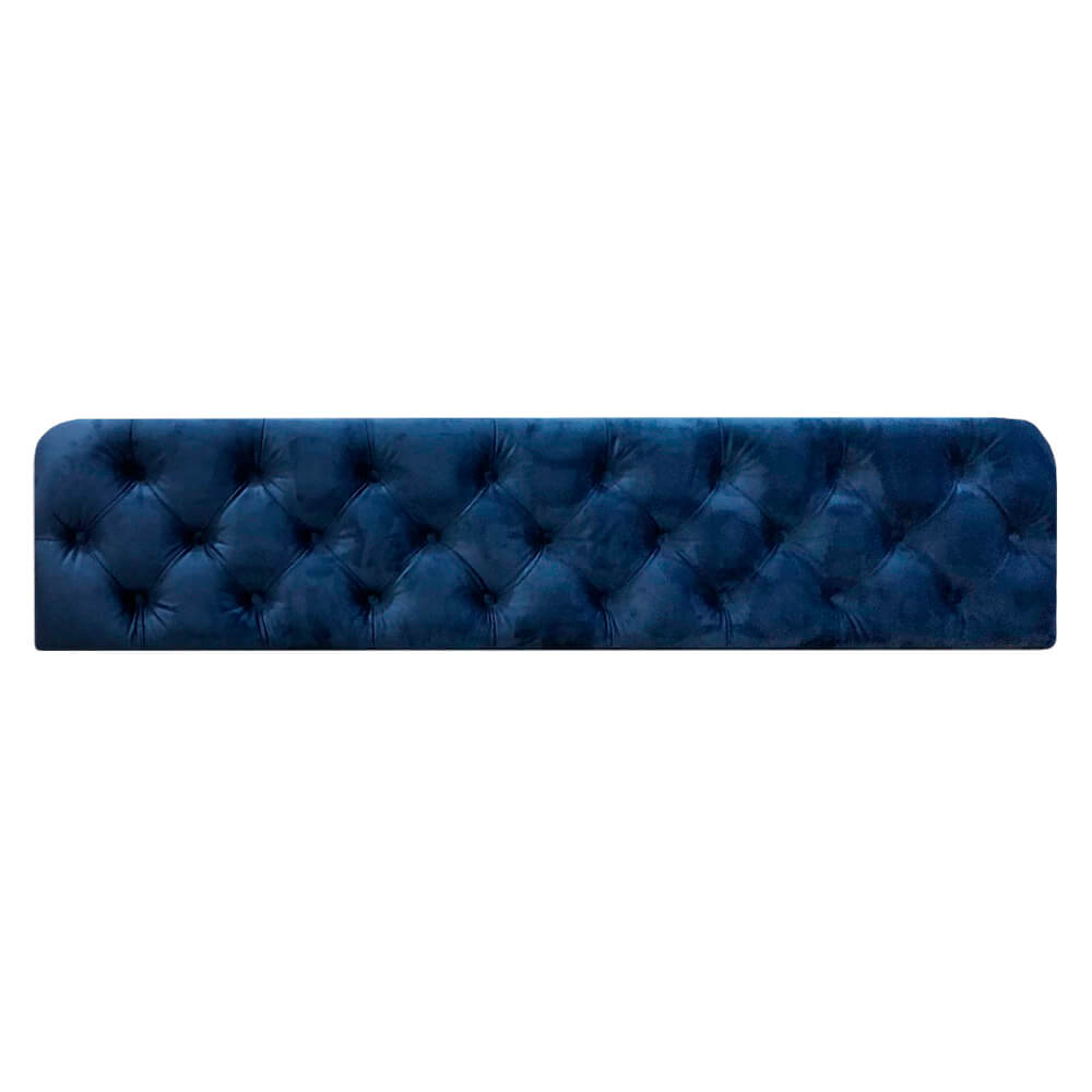Мягкая спинка для кровати БТС МС-02 Синяя