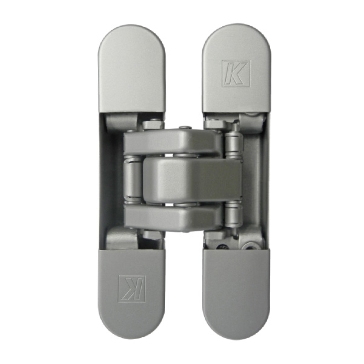 Петля скрытая Dream Doors для коробки моноблок KUBICA K8060 для реверсивного открывания INVISIBLE 4 ( Матовый хром ) - 1 шт