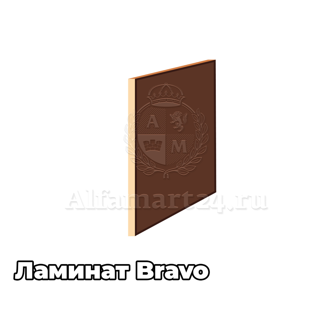 Доборный элемент Bravo Л МДФ 2070x100x8 (В цвет двери) - 1 штука