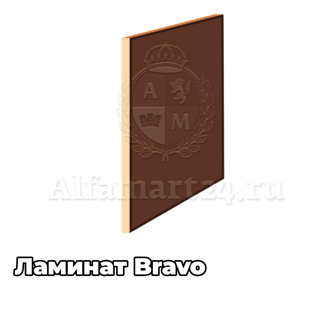 Доборный элемент Bravo Л МДФ 2070x200x8 (В цвет двери) - 1 штука