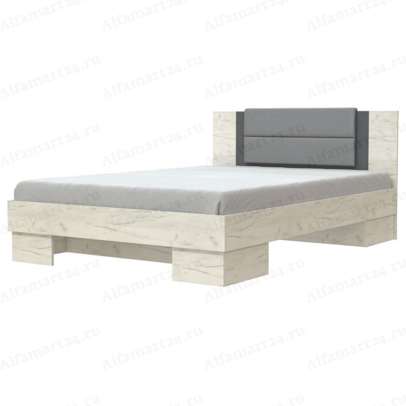Кровать с мягкой вставкой  Bravo-мебель 