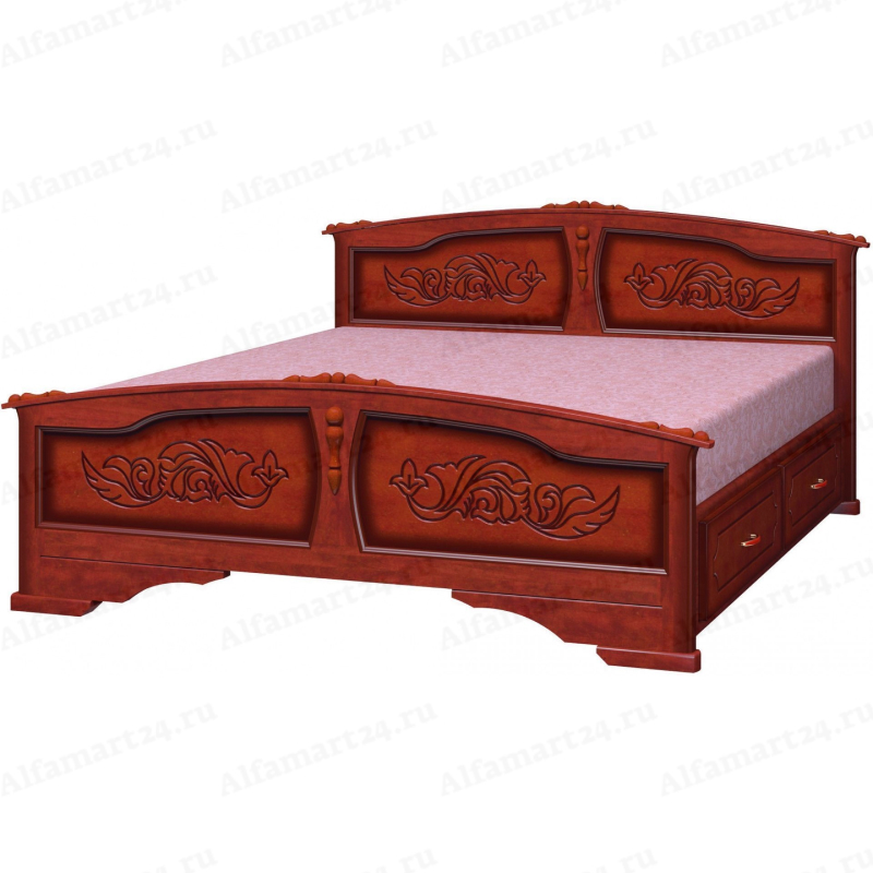 Кровать с ящиками Bravo-мебель 