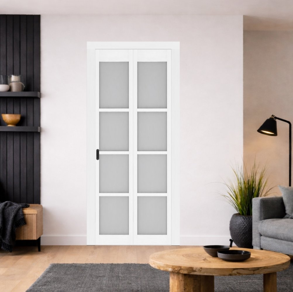 Складные двери книжка в Магнитогорске - купить недорого с установкой в Alfamart24.ru